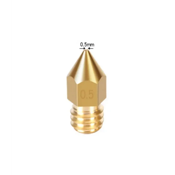 0.5mm MK8 Nozzle - Ender-3/Pro/V2 - CR10 Uyumlu