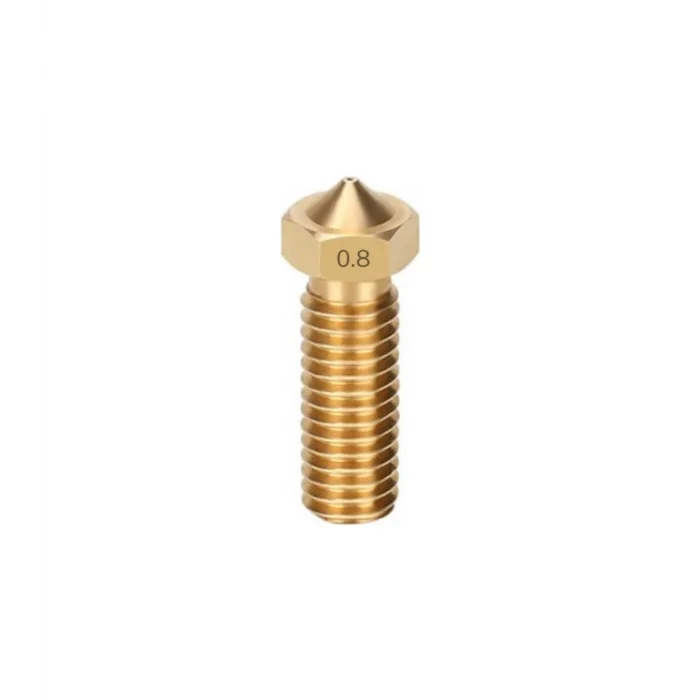 0.8mm Volcano Pirinç Nozzle - 1.75mm - Sidewinder X1/X2 Uyumlu