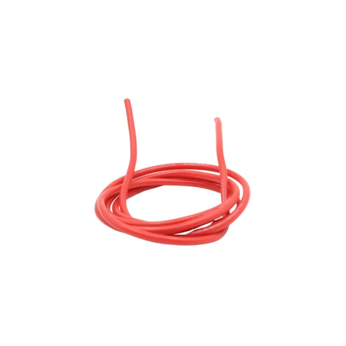 14 AWG Silikon Kablo - 1 Metre - Kırmızı