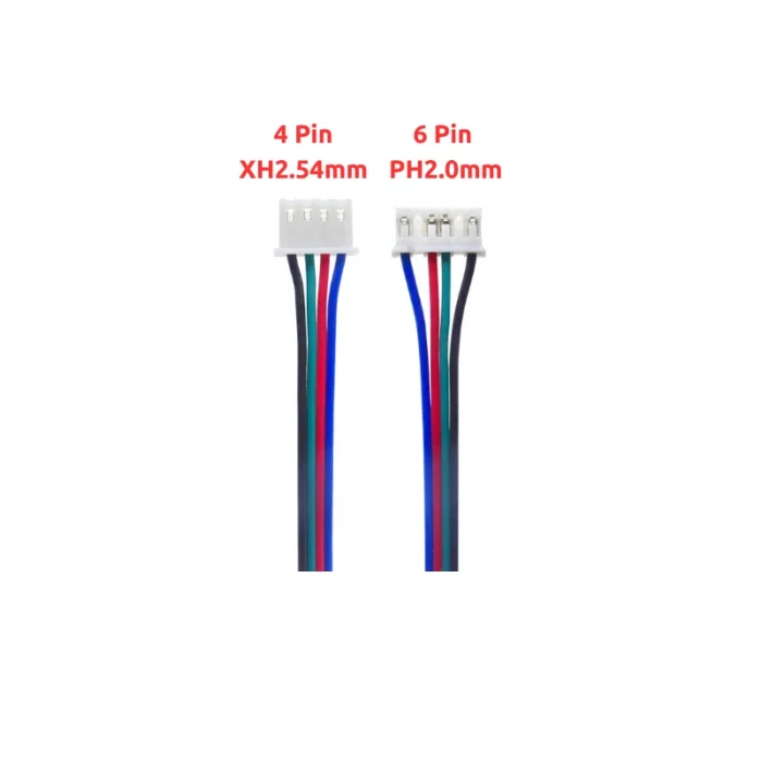 150cm Step Motor Bağlantı Kablosu - XH.54mm - 3D Yazıcı/CNC Uyumlu
