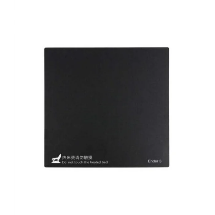 235x235mm 3D Yazıcı Yapışkanlı Isıtıcı Tabla Yüzeyi - Ender3/Pro/V2 Uyumlu