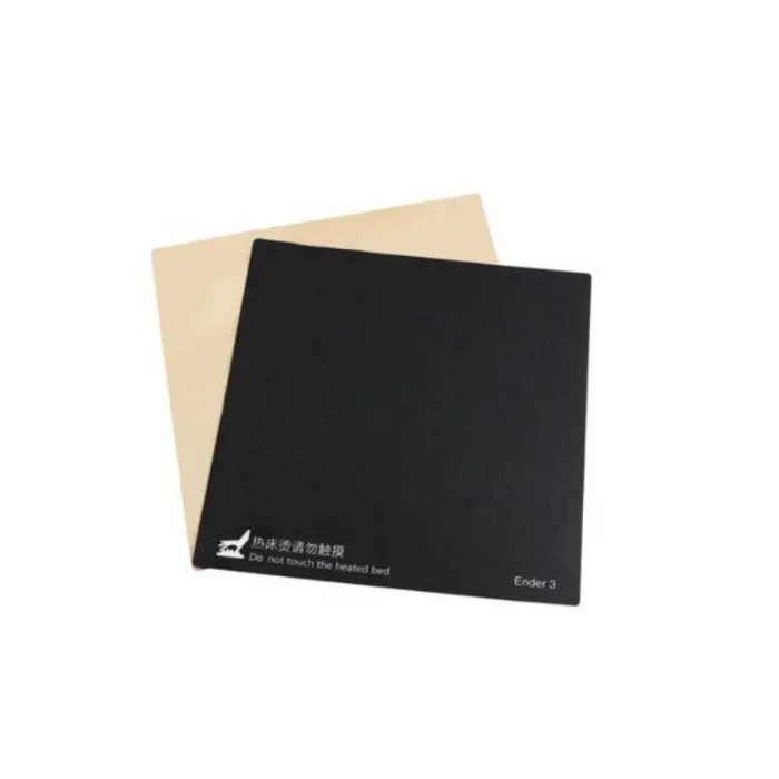 235x235mm 3D Yazıcı Yapışkanlı Isıtıcı Tabla Yüzeyi - Ender3/Pro/V2 Uyumlu