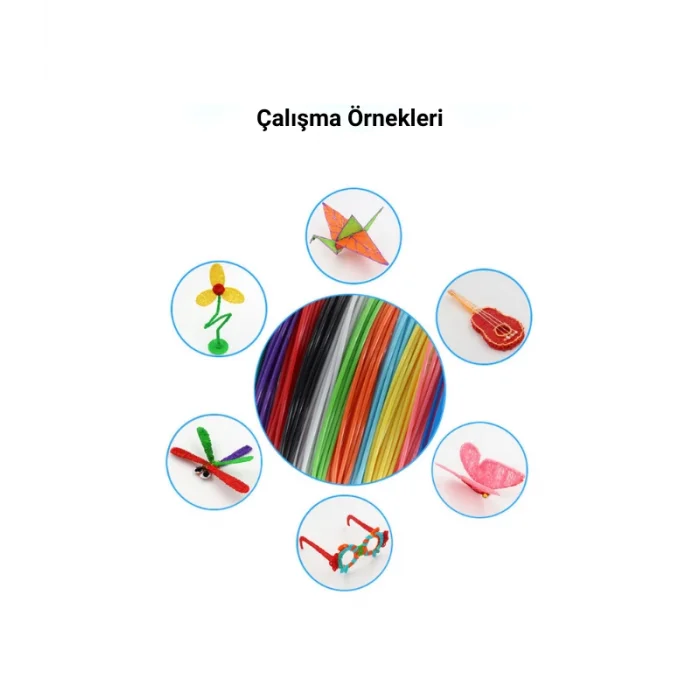 3D Kalem Yazıcı - Kamuflaj - Filament Hediyeli