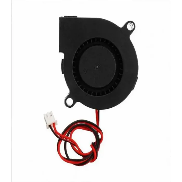 3D Yazıcı 24V 5015 Salyangoz Fan - Xh.25mm Soketli
