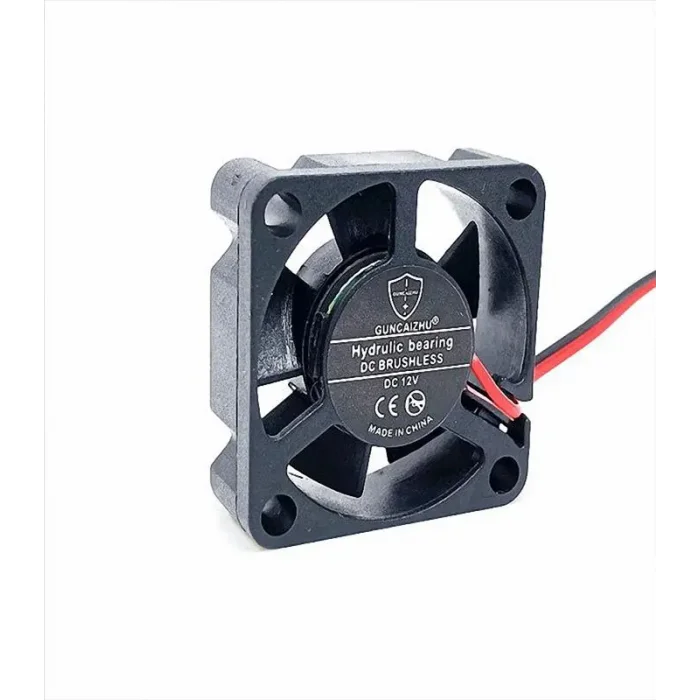 3D Yazıcı 30x30x10mm 12V Dc Kare Fan-XH2.54 Konnektör(Bilyalı)
