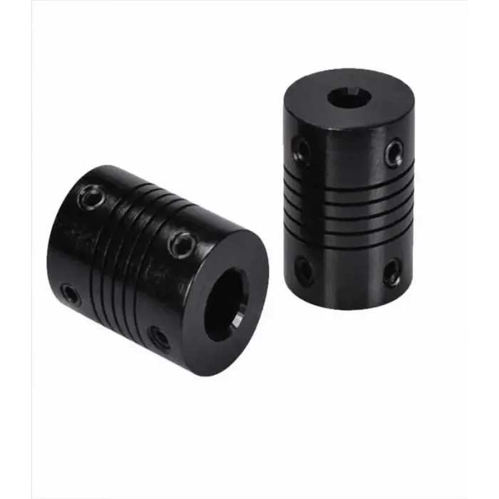 3D Yazıcı 5x8 mm Esnek Kaplin(Siyah)