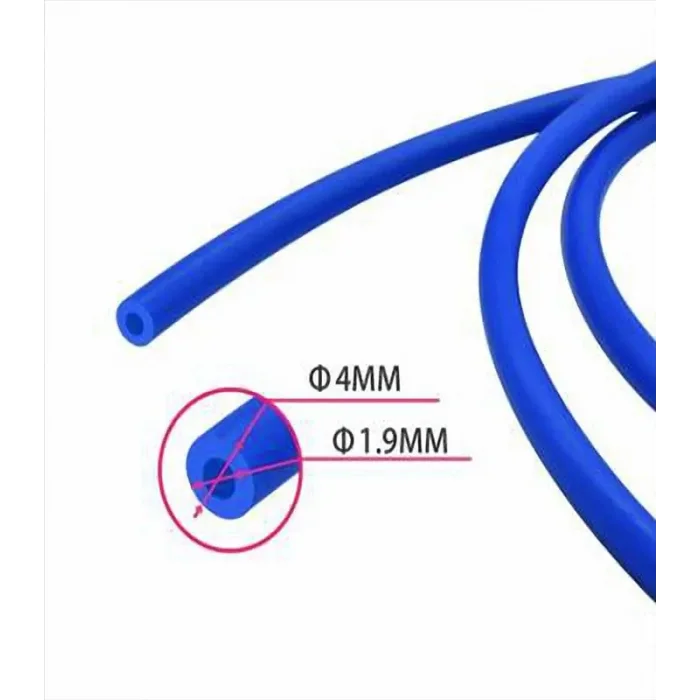 3D Yazıcı PTFE Teflon Boru - Mavi - 0.5 Metre