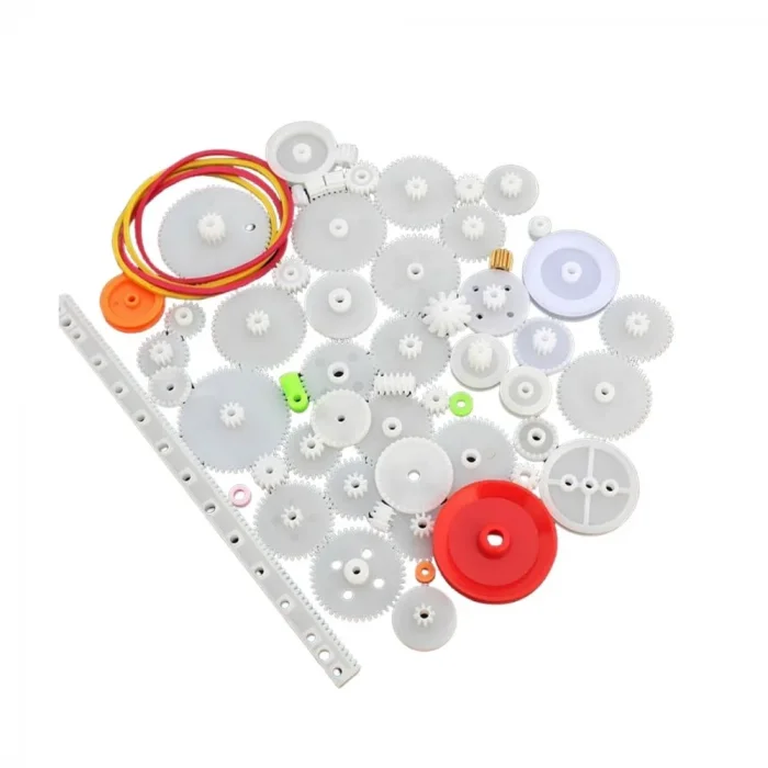 60 Parça Plastik Dişli Seti - DIY Seti