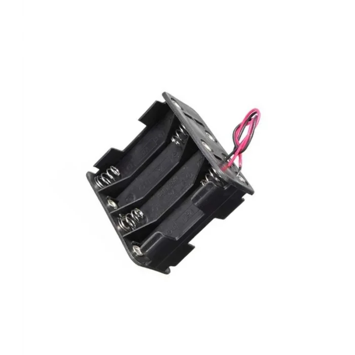 8li AA Kablolu Pil Yuvası - Çift Taraflı - Seri Bağlantılı