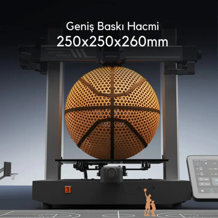 Anycubic Kobra 3 Combo 3D Yazıcı