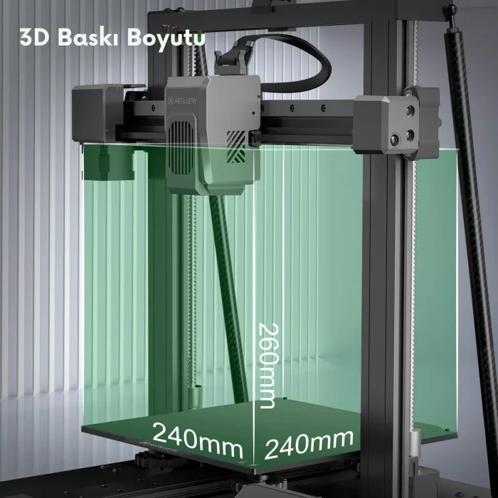 Artillery® Sidewinder X4 Pro 3D Yazıcı