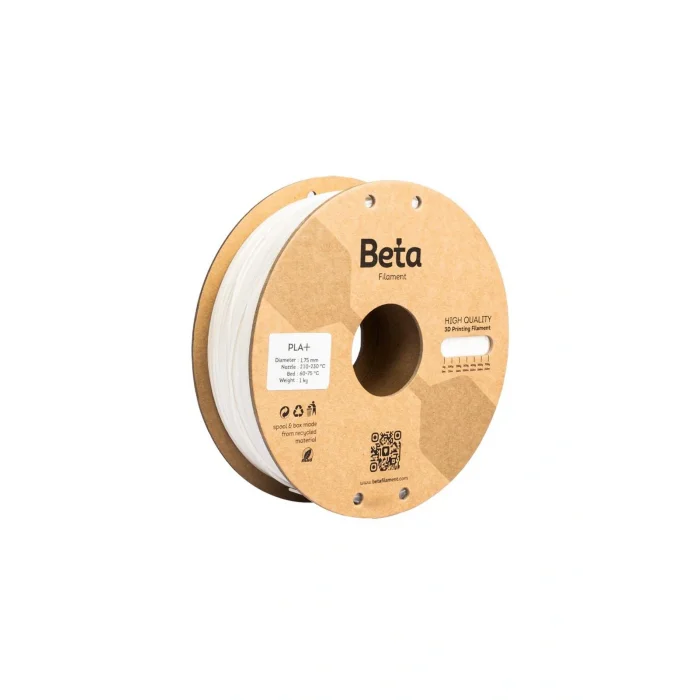 BETA Beyaz PLA+ Filament - 1.75mm - 1 Kg