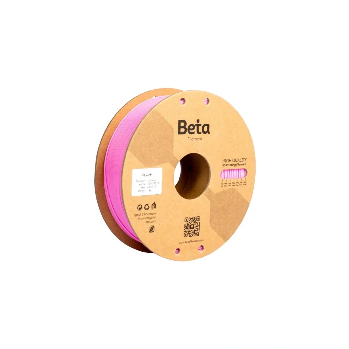 BETA Gül Pembe PLA+ Filament - 1.75mm - 1 Kg