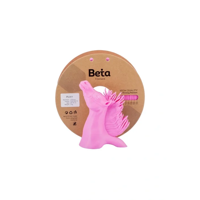 BETA Gül Pembe PLA+ Filament - 1.75mm - 1 Kg