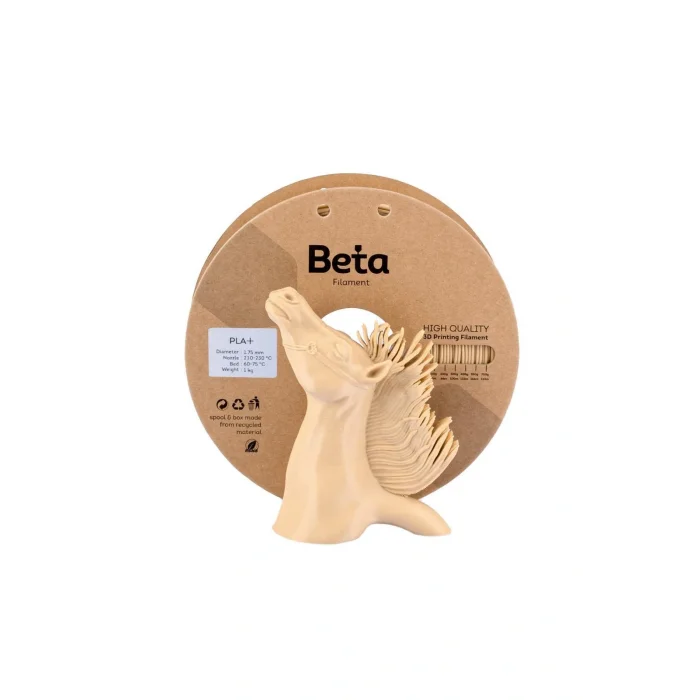 BETA Natural Ten PLA+ Filament - 1.75mm - 1 Kg
