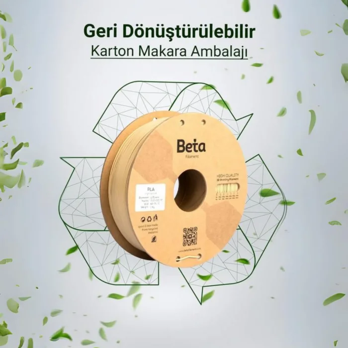 BETA Su Yeşili PLA High-Speed Filament - 1.75mm - 1 Kg
