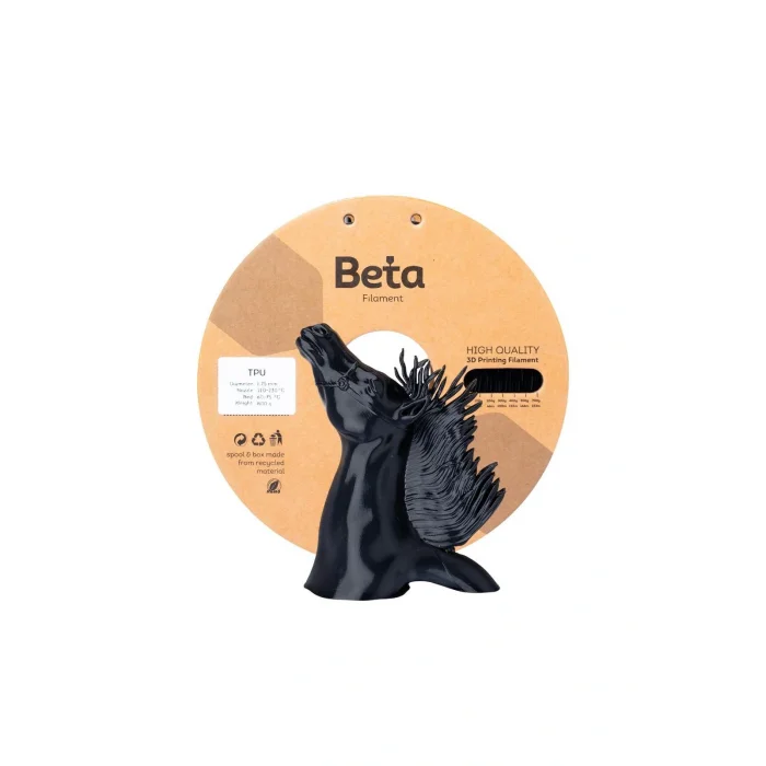 Beta TPU 95A Filament Siyah - 1.75mm