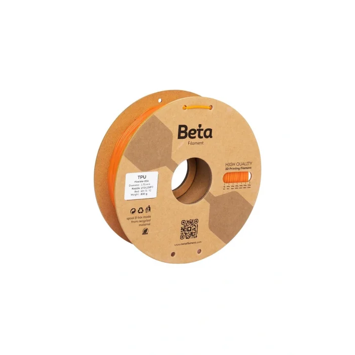 Beta TPU 95A Filament Turuncu - 1.75mm