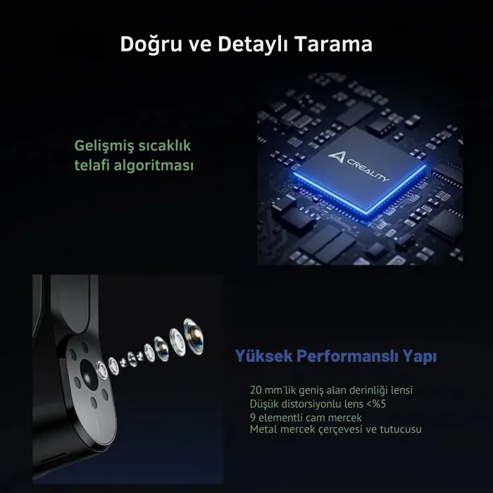 Creality Cr-Scan Raptor 3D Tarayıcı