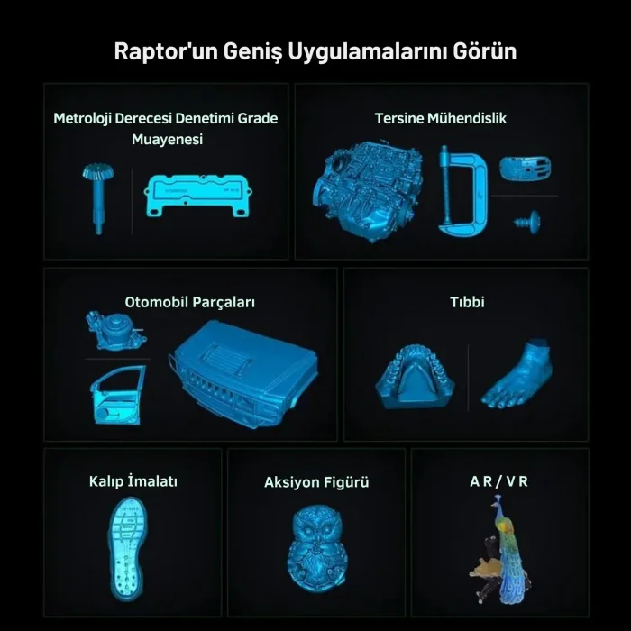 Creality Cr-Scan Raptor 3D Tarayıcı