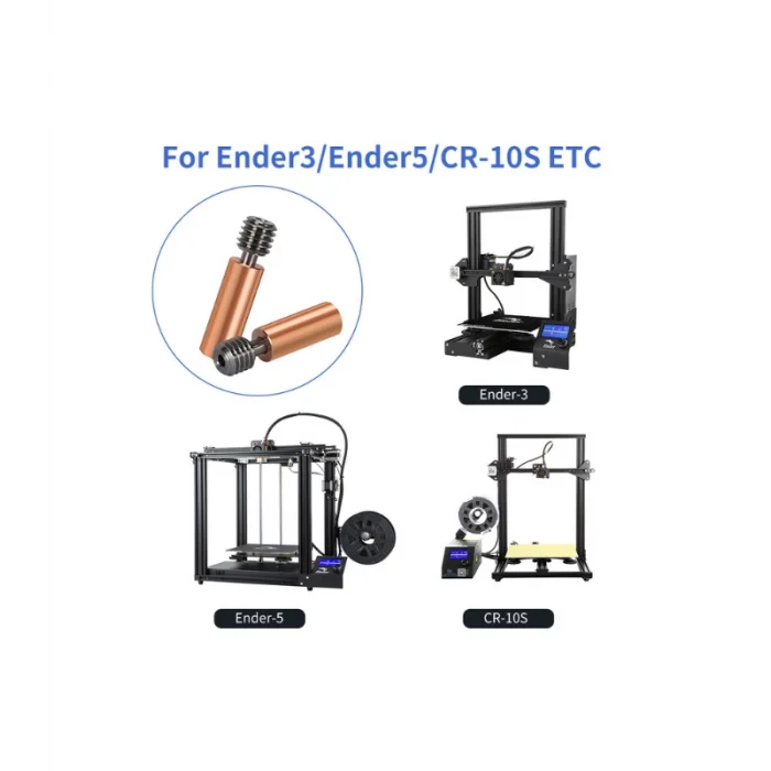 Creality Ender 3/CR10 Uyumlu Titanyum Alaşımlı Barel - M7x27mm