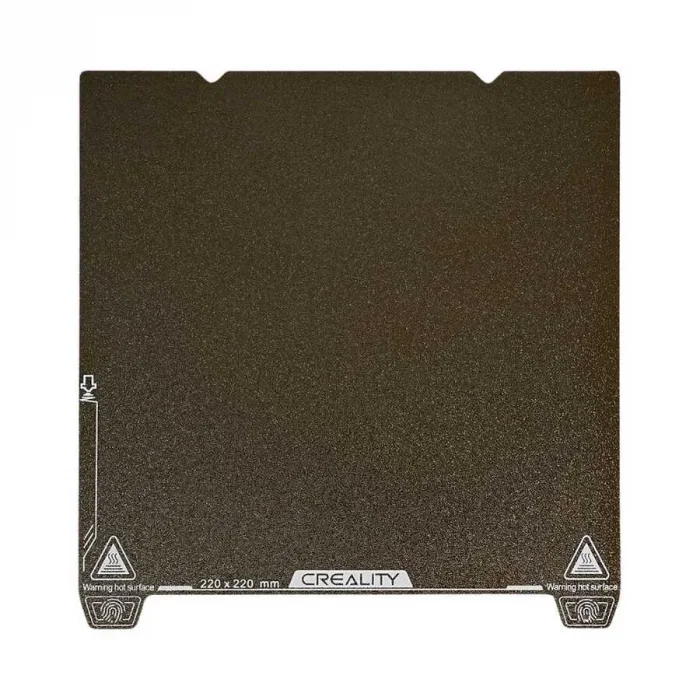 Creality Ender-3 V3 CoreXZ PEI Kaplı Yay Çeliği Manyetik Tabla – 235×235 mm