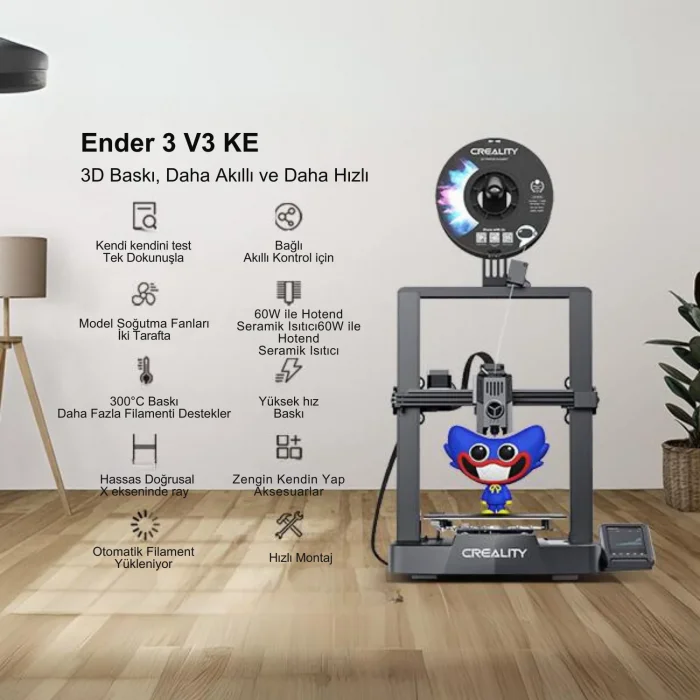 Creality Ender-3 V3 KE 3D Yazıcı