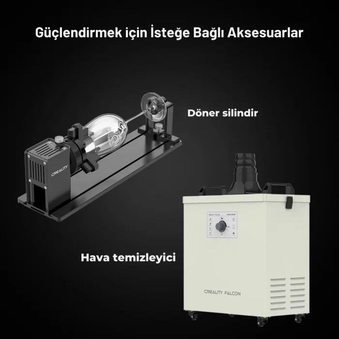Creality Falcon 2 Pro 60W Lazer Gravür ve Kesici