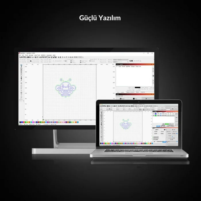 Creality Falcon 2 Pro 60W Lazer Gravür ve Kesici