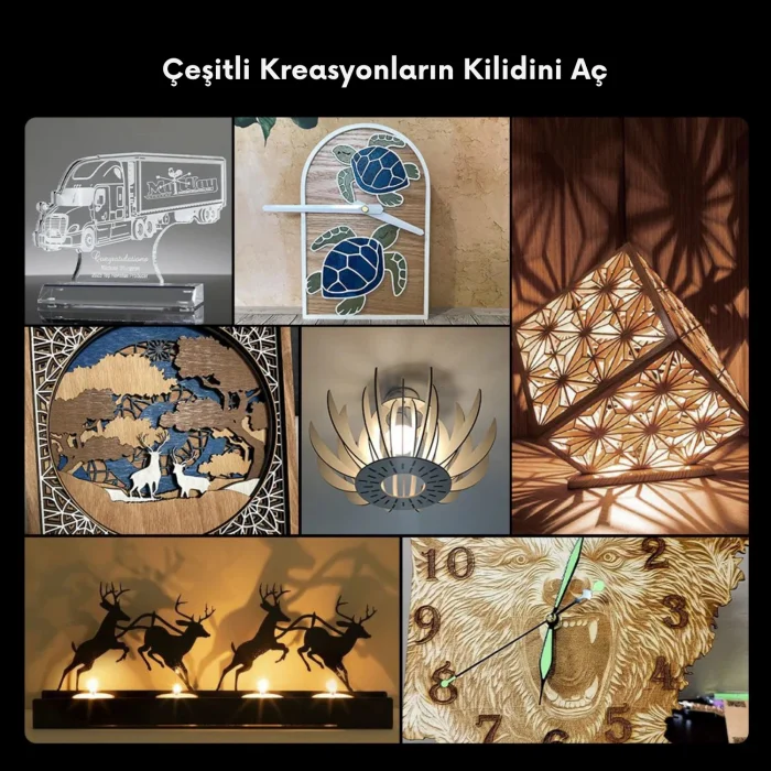 Creality Falcon 2 Pro 60W Lazer Gravür ve Kesici