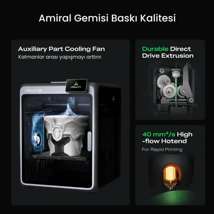 Creality K2 Combo 3D Yazıcı