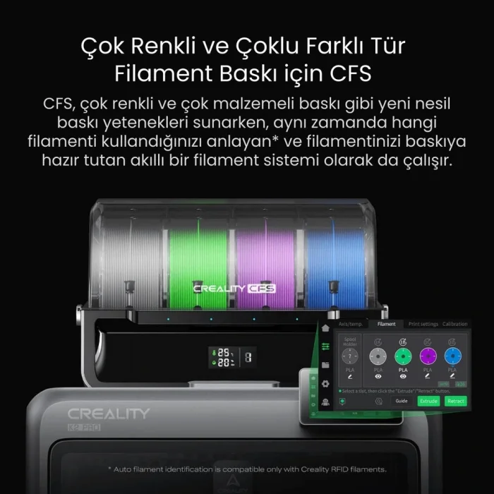 Creality K2 Pro Combo 3D Yazıcı