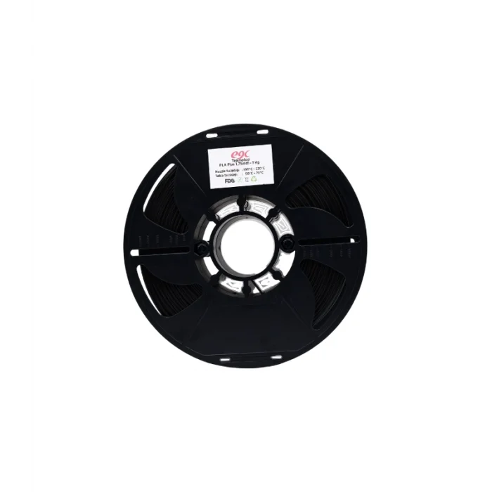 EGC Siyah Pla Plus Filament - 1 Kg - 1.75mm