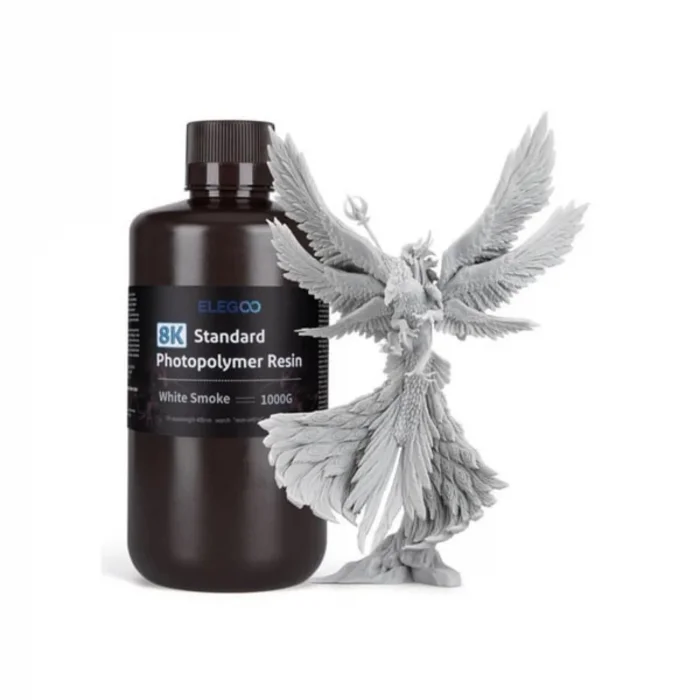 ELEGOO 8K Standart Fotopolimer Reçine White Smoky - 1kg