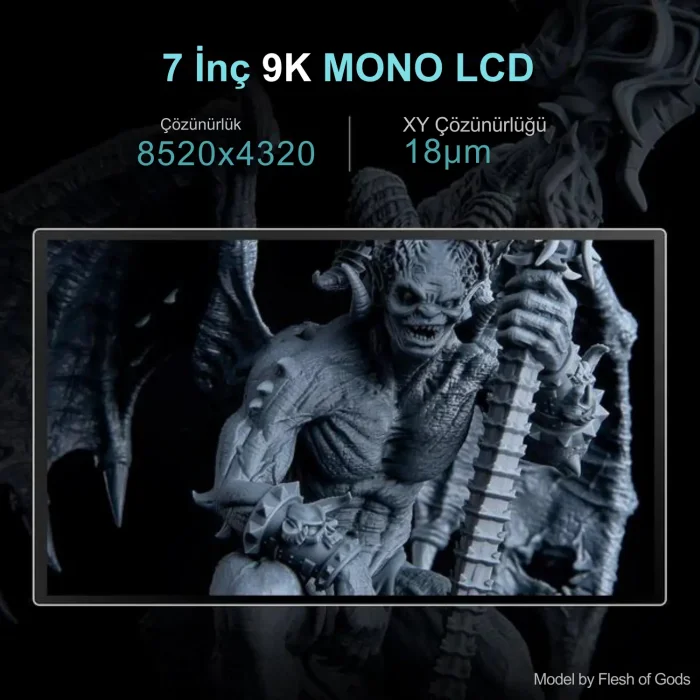 ELEGOO Mars 4 9K 3D Yazıcı