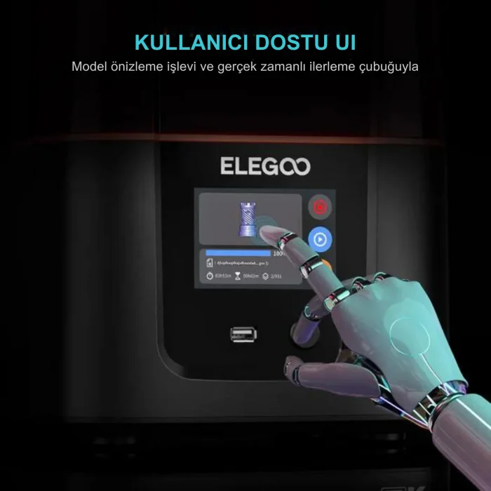 ELEGOO Mars 4 9K 3D Yazıcı