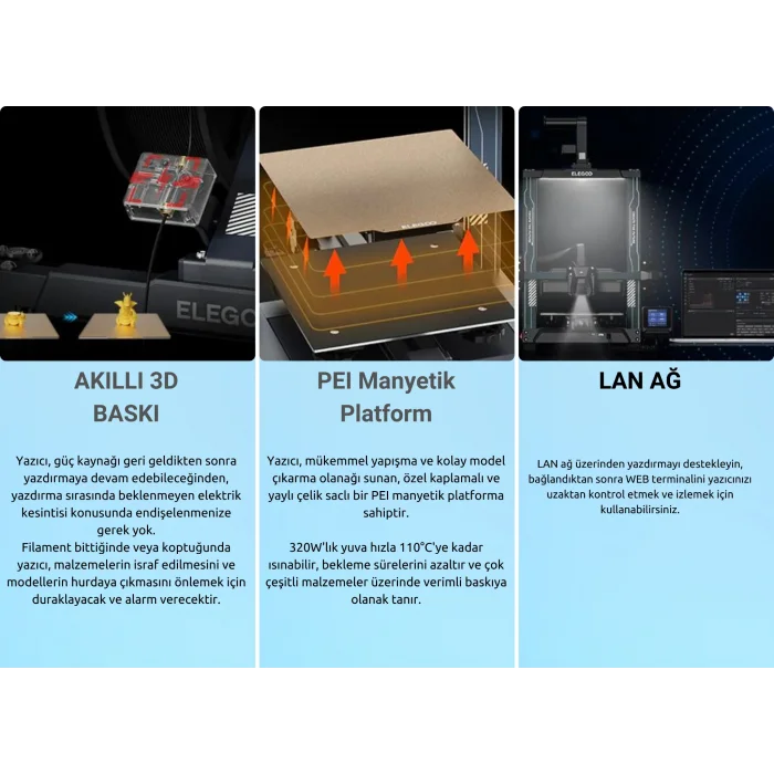 ELEGOO Neptune 4 Pro 3D Yazıcı