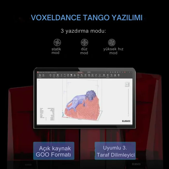 ELEGOO Saturn 3 12K 3D Yazıcı