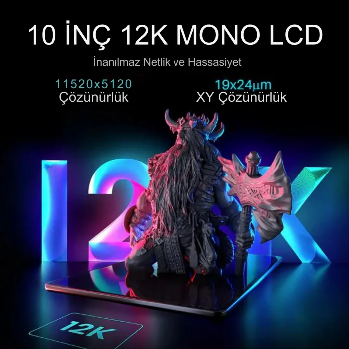 ELEGOO Saturn 3 Ultra 12K 3D Yazıcı