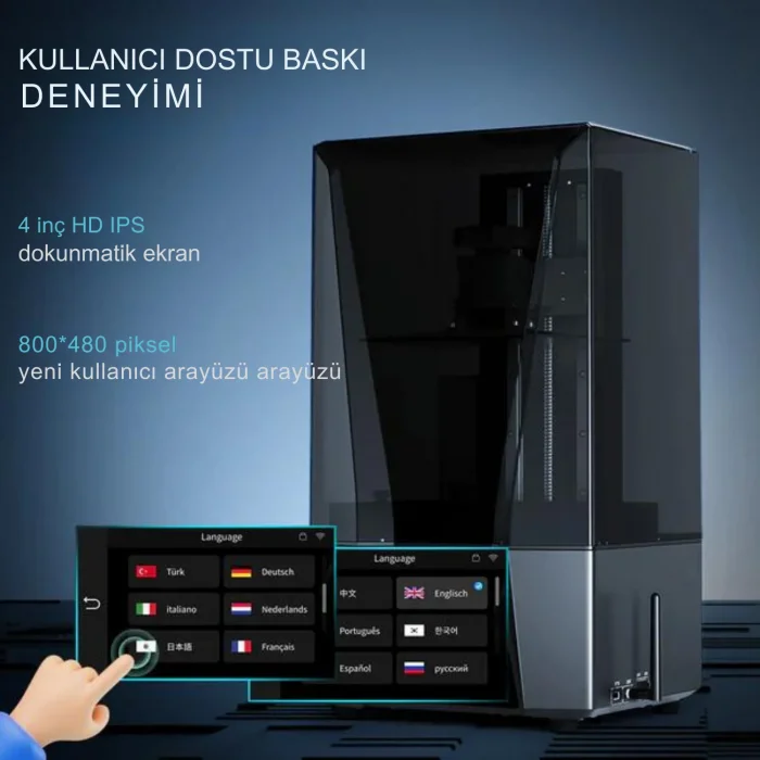 ELEGOO Saturn 3 Ultra 12K 3D Yazıcı