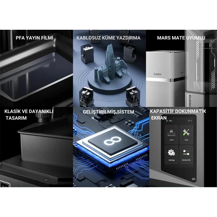 ELEGOO Saturn 4 Ultra 12K 3D Yazıcı