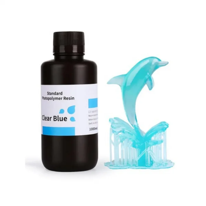 ELEGOO Standart Fotopolimer Reçine - Clear Blue - 1 Kg