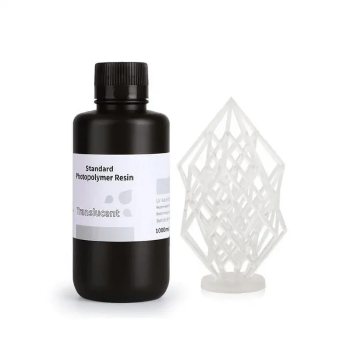 ELEGOO Standart Fotopolimer Reçine - Yarı Saydam - 1 Kg