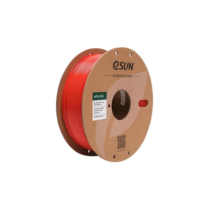 eSUN Kırmızı HS PLA (Plus) Filament - 1 Kg - 1.75mm