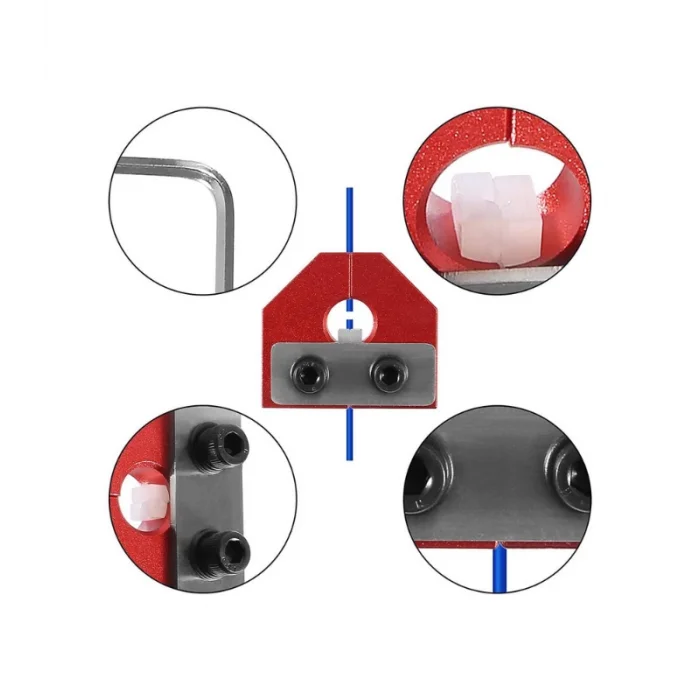 Filament Birleştirme/Kaynatma Aparatı - Filament Konnektörü - Kırmızı