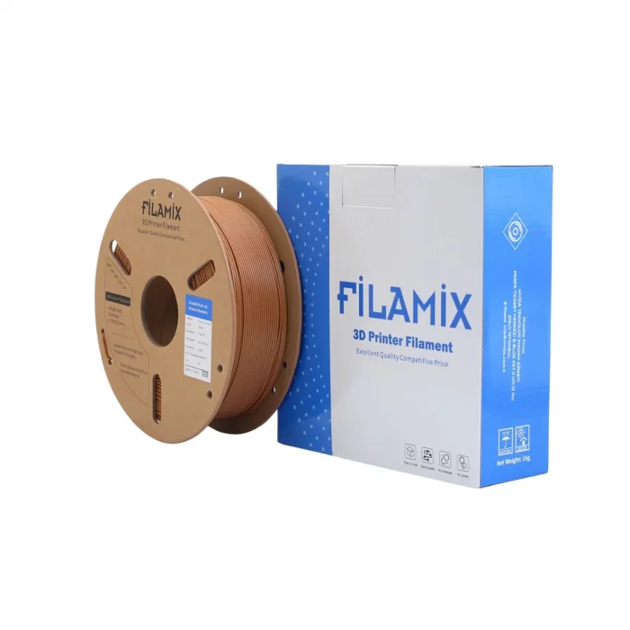 Filamix Kahverengi PLA+ Plus Filament 1.75mm 1 KG