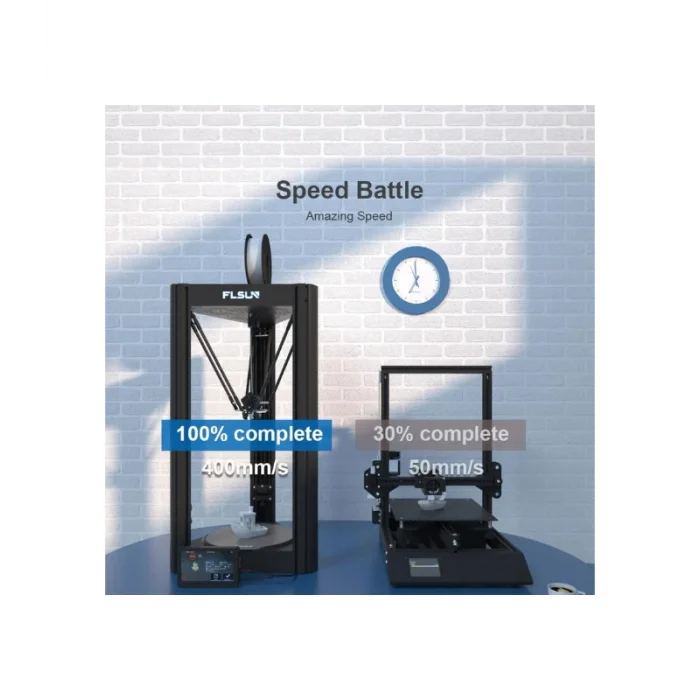 FLSUN V400 Delta 3D Yazıcı - 400mm/sn - Yüksek Hızlı