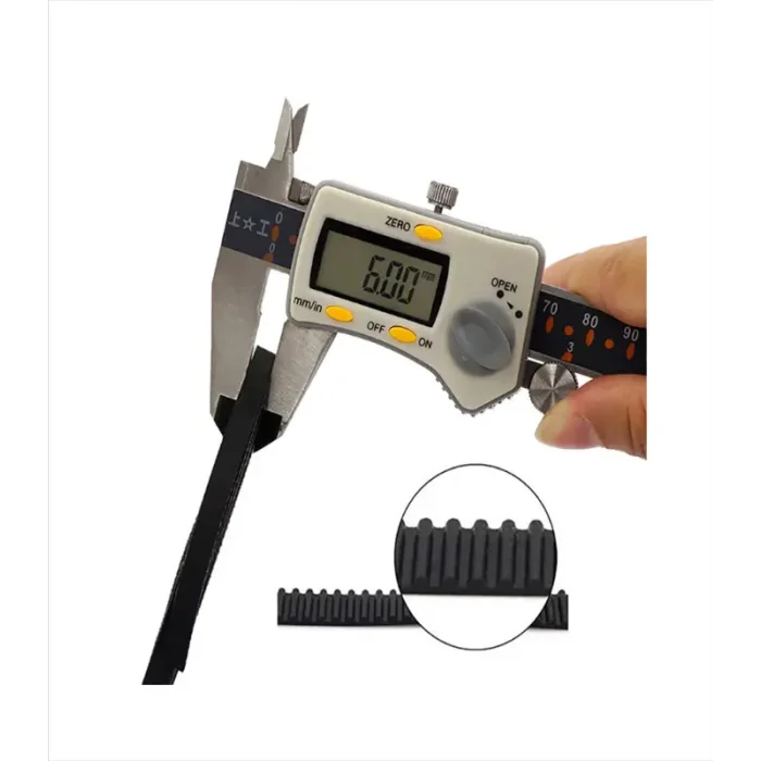 GT2 6mm Zamanlama Kayışı - 1 Metre - CNC ve 3D Yazıcı Uyumlu