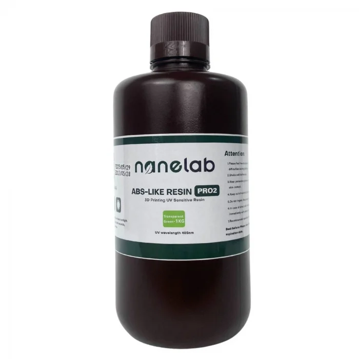Nanelab ABS-Like Pro2 Reçine - Şeffaf Yeşil - 1 Kg