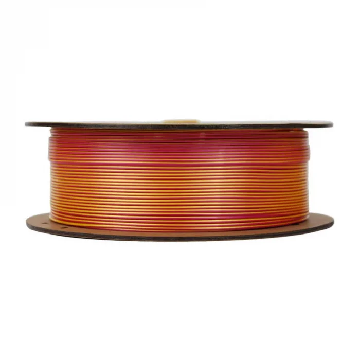 Nanelab Çift Renkli Silk PLA Filament - Altın-Kırmızı - 1.75mm - 1Kg